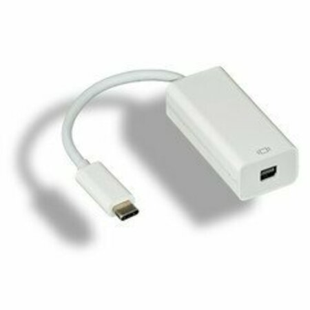 SWE-TECH 3C USB 3.1 Type C to Mini DisplayPort Video Adapter, requires Thunderbolt3 or DisplayPort Alt Mode FWT30U3-34560